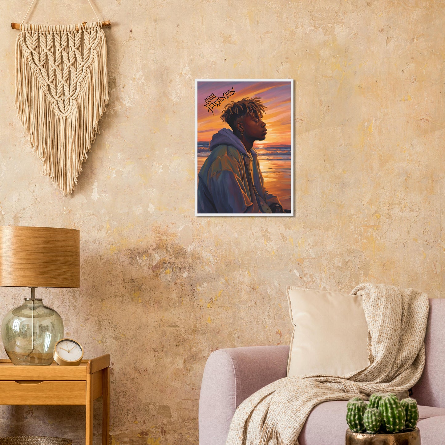 Juice WRLD Sunset Poster